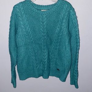 Hollister Turquoise Sweater